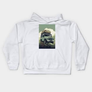 4x4 Roof Rack Kids Hoodie